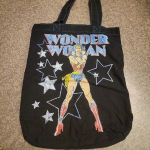 Distressed wonder woman Tote